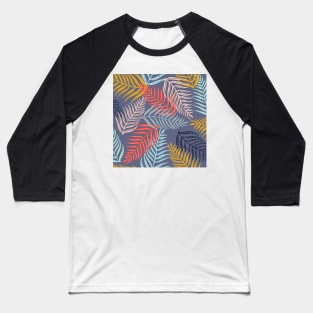 Palm leaf pattern Baseball T-Shirt